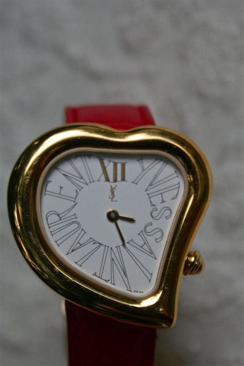 ysl heart watch|ysl heart watches for sale.